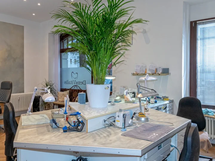 Blick in das Dentallabor Dens Vitalis in Berlin-Wilmersdorf